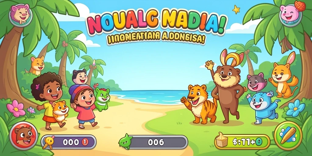 Tampilan grafis yang menarik dan modern.