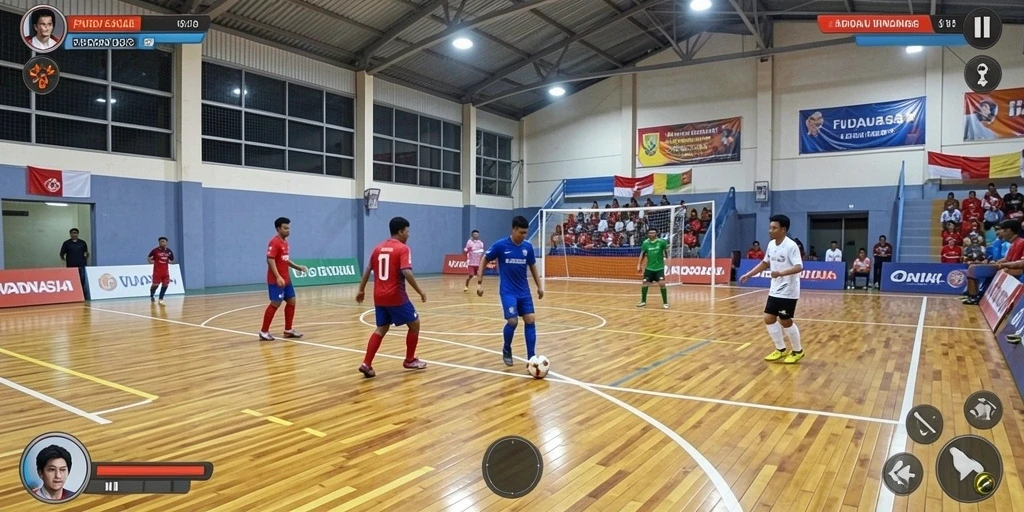 Tampilan antarmuka yang menarik dan modern.