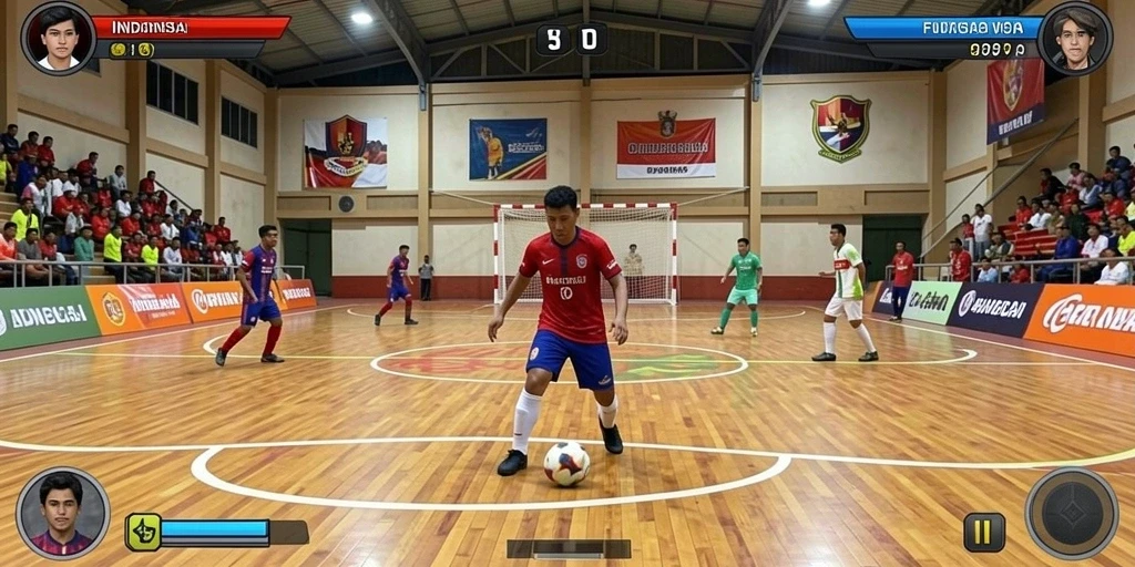 Tampilan antarmuka pengguna yang modern dan menarik.
