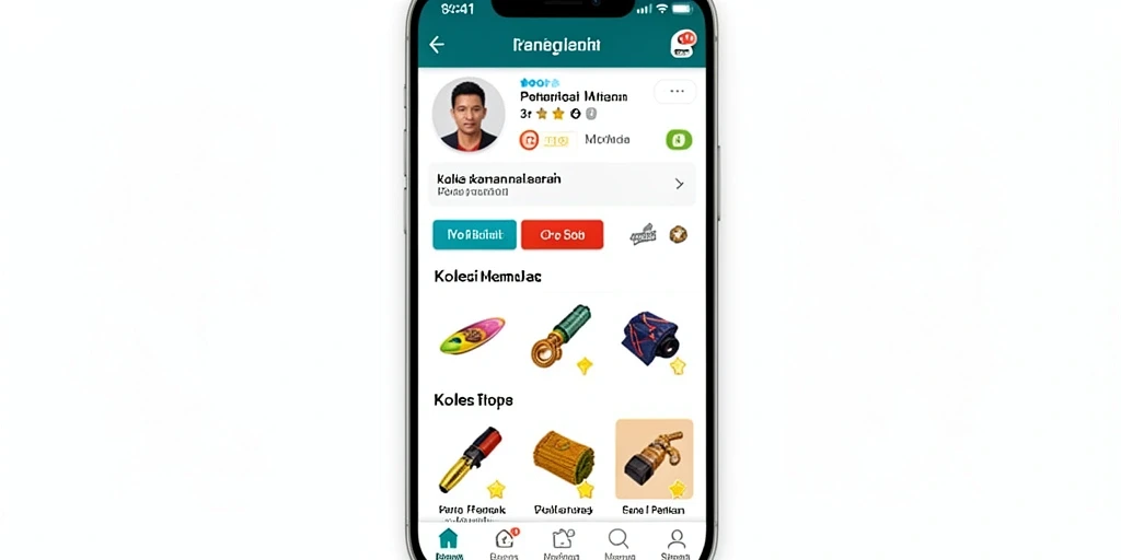 Tampilan utama IN22 dengan desain yang menarik.