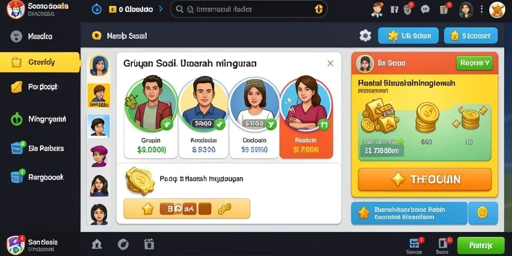 Tampilan grafis yang menarik dan modern.