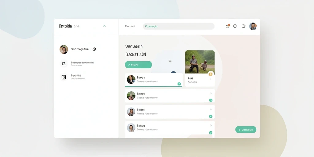 Tampilan awal aplikasi yang menarik dan user-friendly.