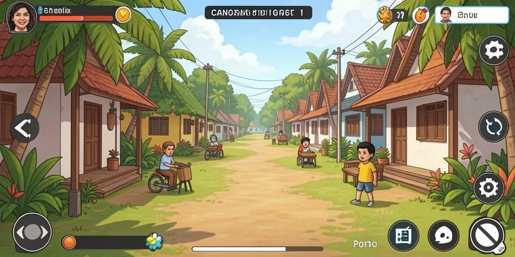 Tampilan antarmuka yang modern dan menarik.
