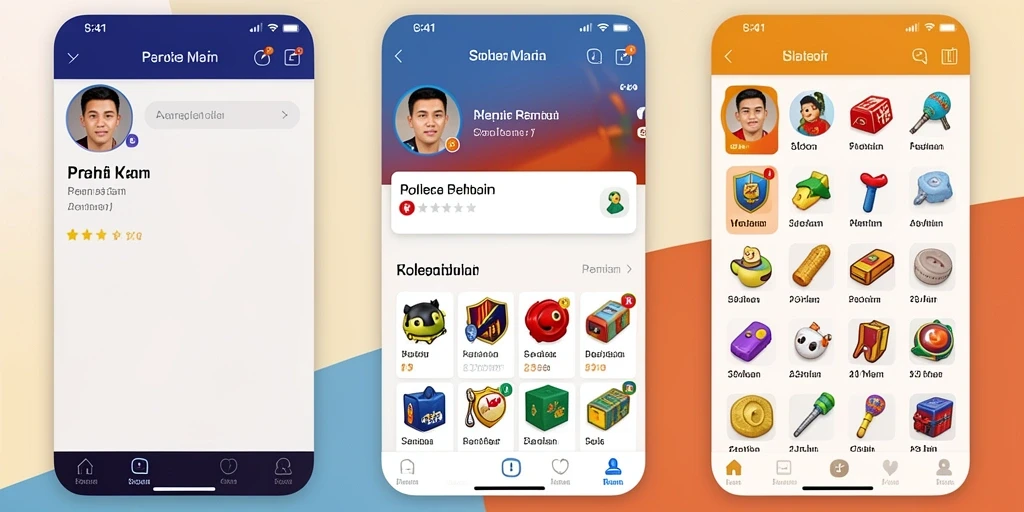 Tampilan antarmuka yang menarik dan modern.