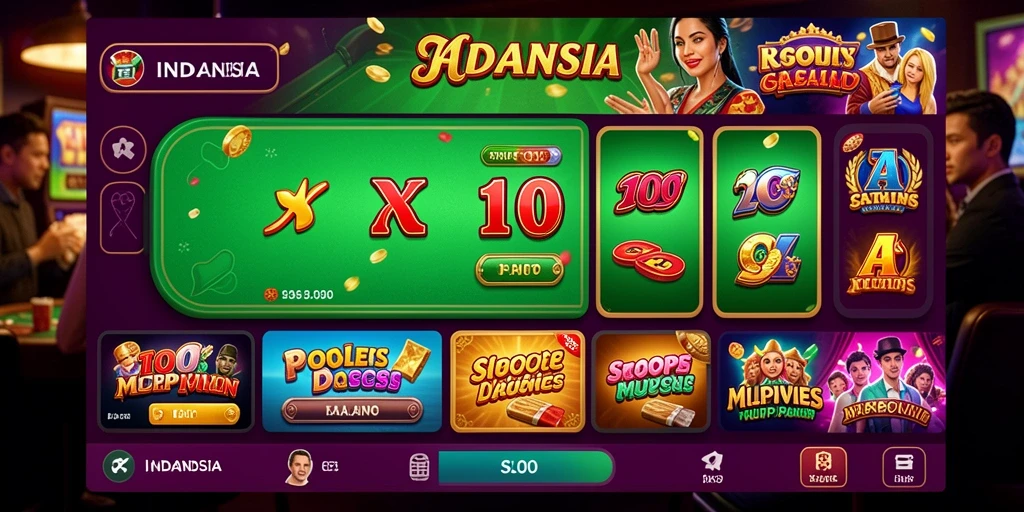 Screenshot menampilkan karakter utama dengan efek visual yang spektakuler.