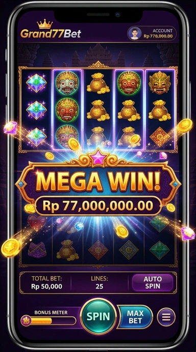 Galeri pratinjau visual grand77bet build APK resmi terbaru